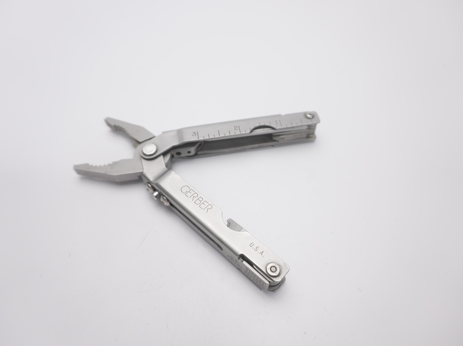 Vintage Gerber Multi Tool USA Blunt Nose Pliers Pat. 5142721 5212844 Stainless