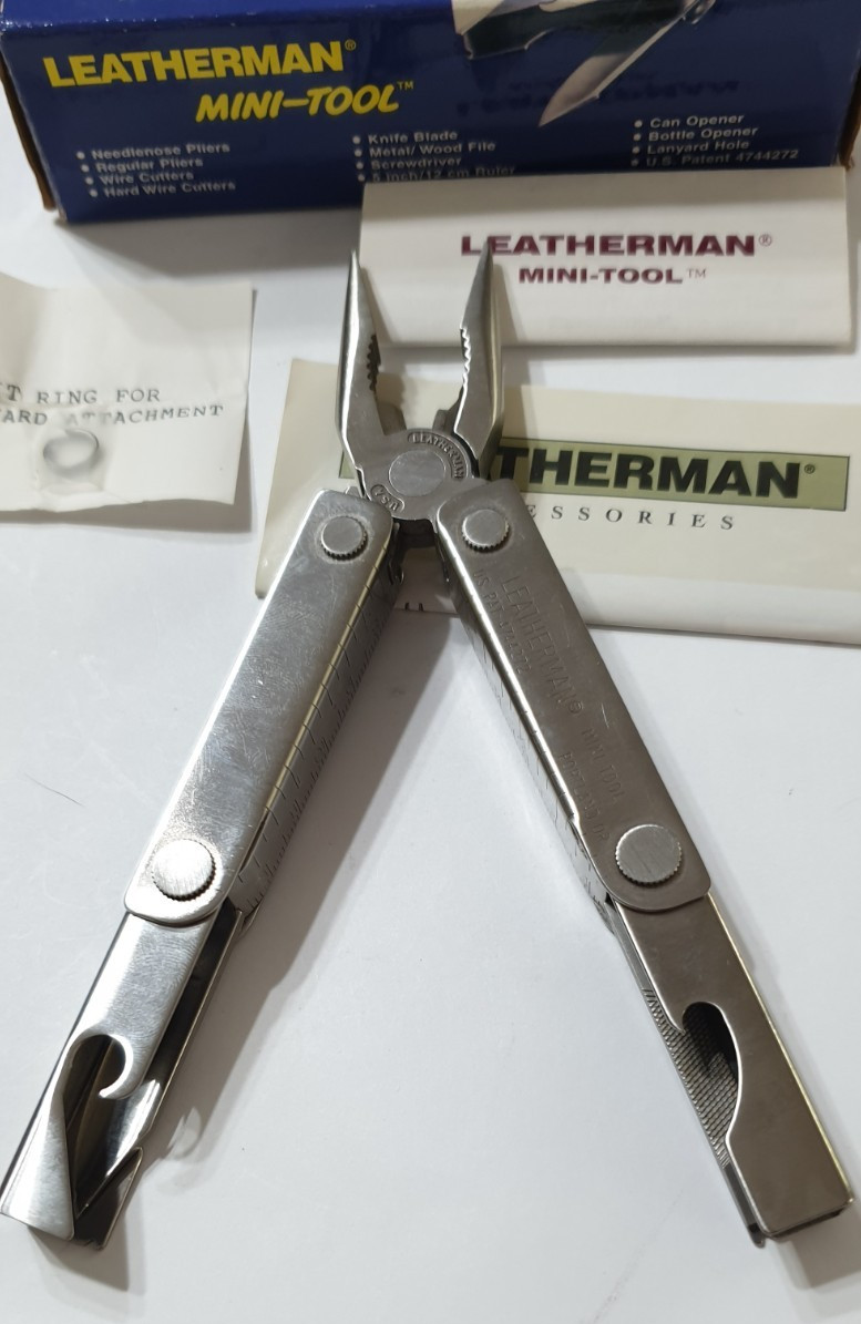 🔥🔥🔥 Leatherman Mini Tool 1998 New In Box Very Rare Retired Collectable