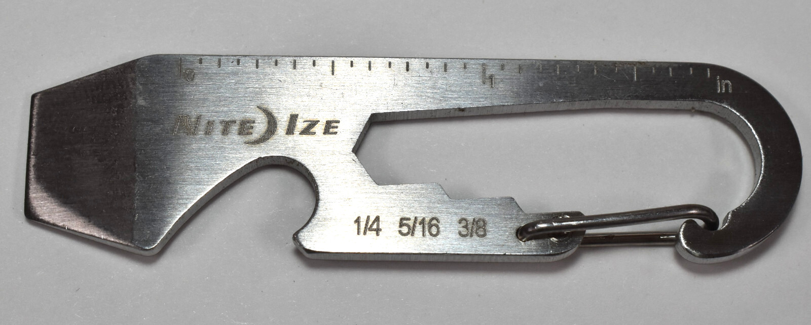 Nite Ize Stainless Steel DoohicKey Key Tool Ruler Wrench