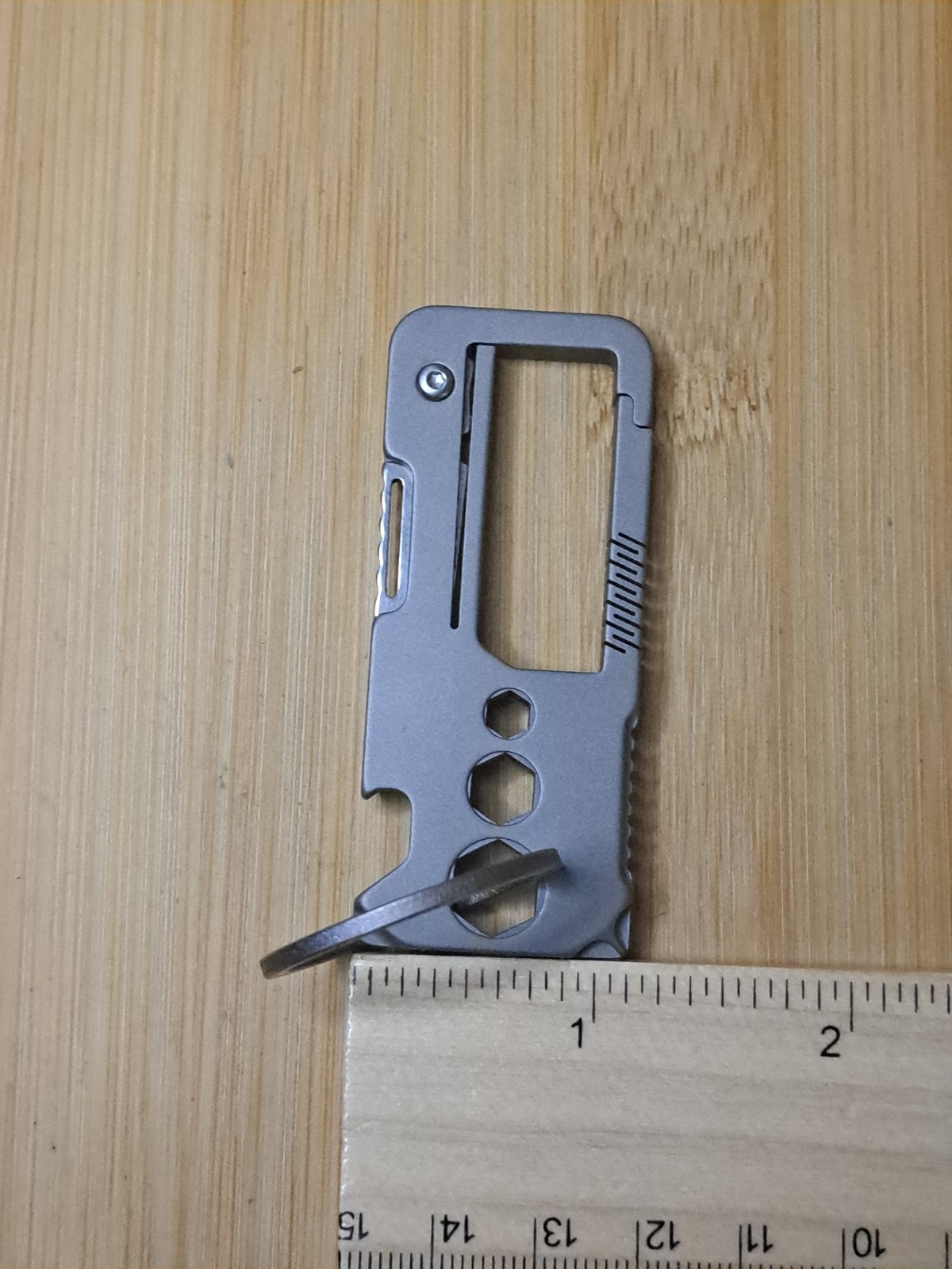 EDC Titanium Carabiner Multi-Tool