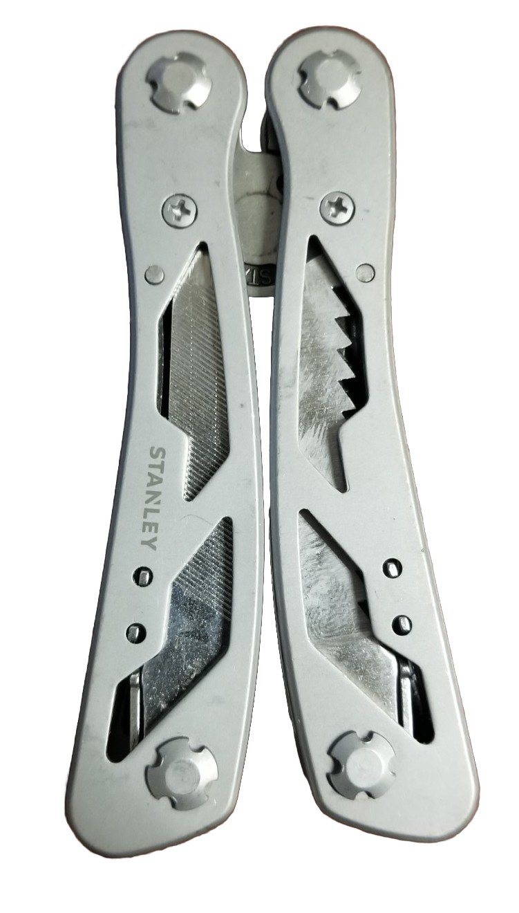 STANLEY 12-in-1 Multi-Tool with Belt Loop Pouch Stainless Steel