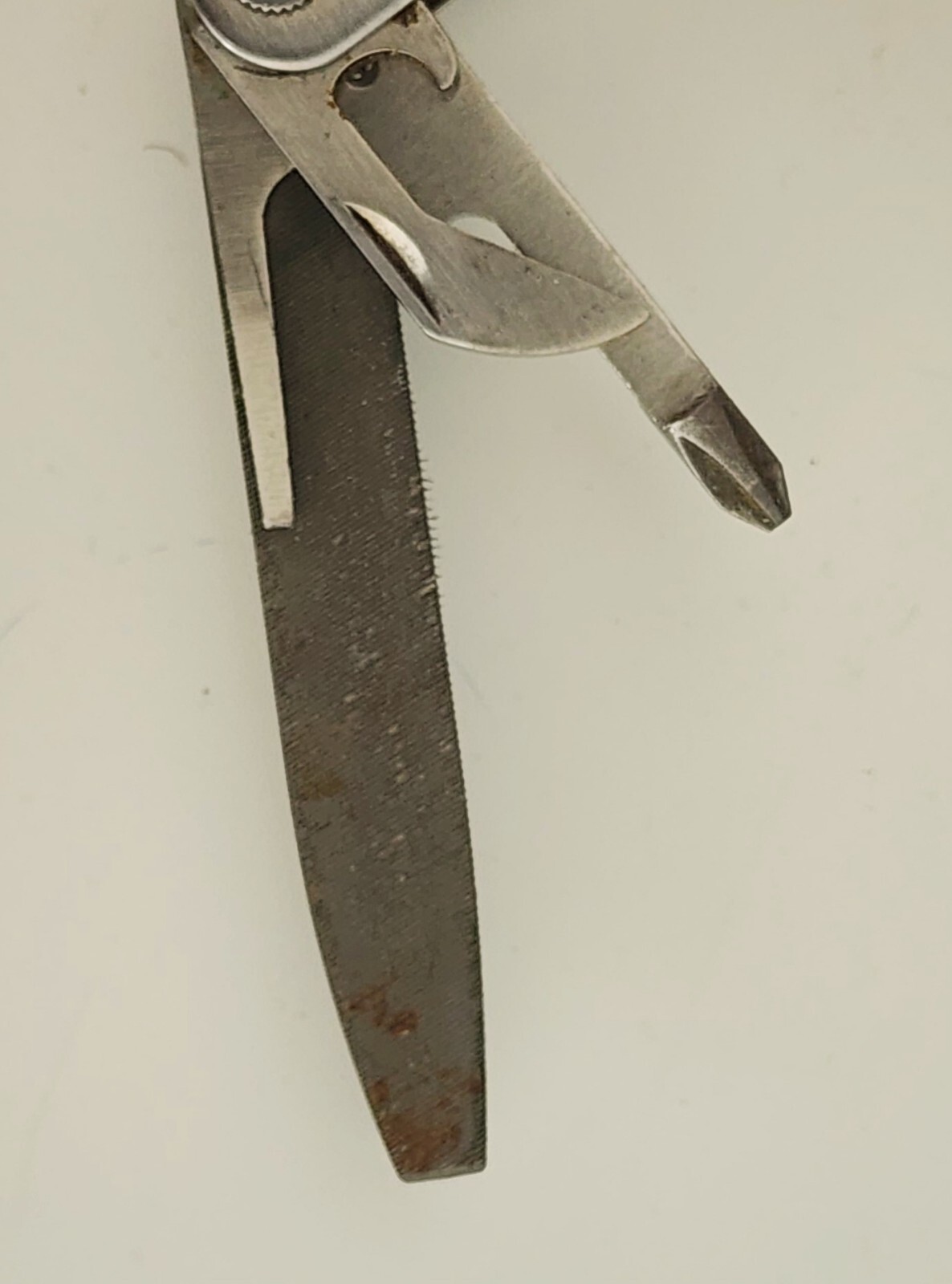 VTG Original Leatherman Multi-Tool Portland Oregon W/Sheath USA 4”