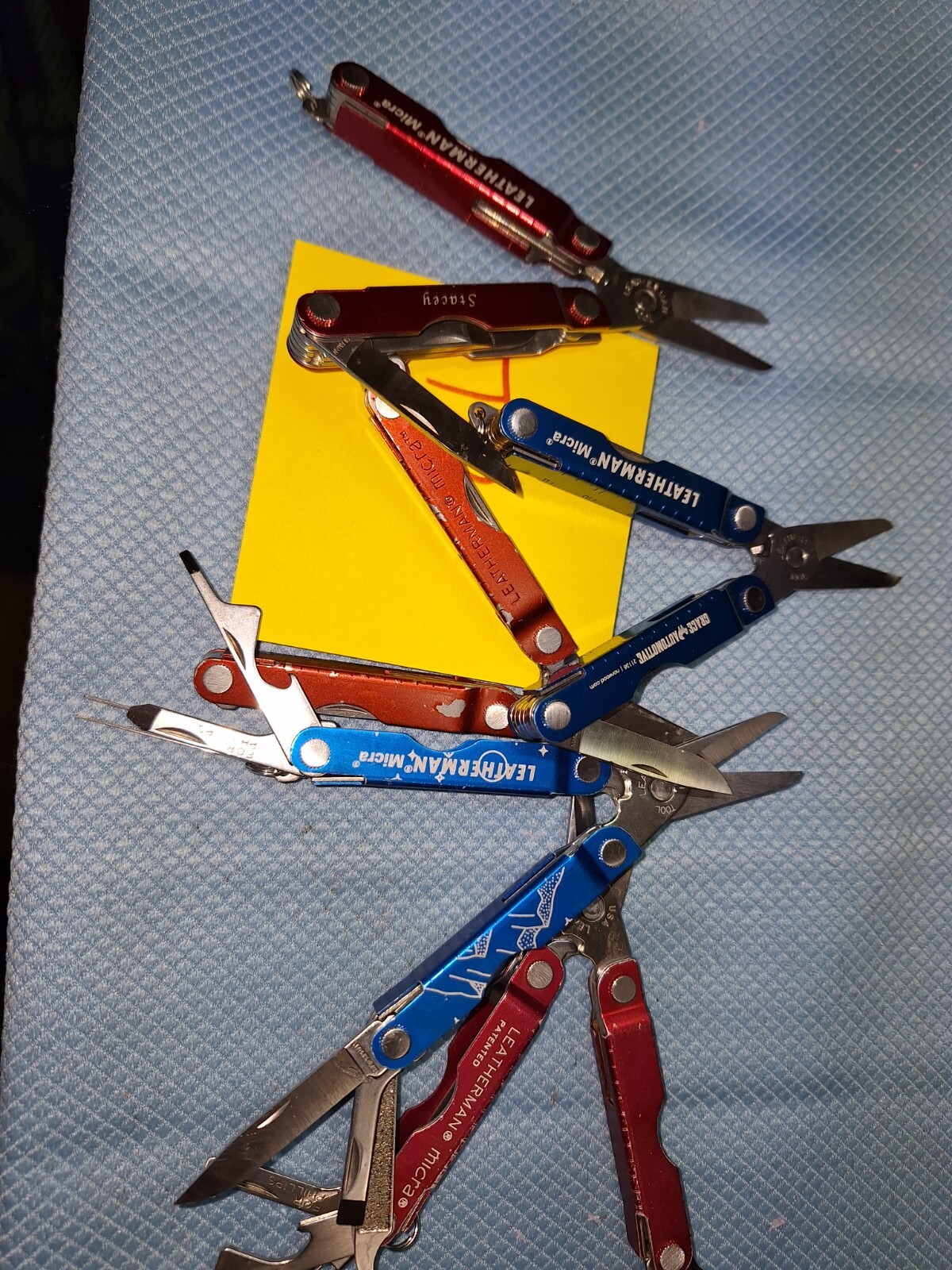 5 Leatherman MICRA Mini Multi Tools LOT T2