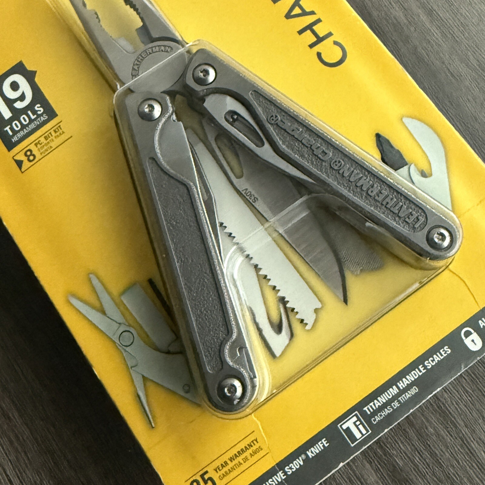 Leatherman Charge TTi, Leather Sheath. Sealed 1st generation 2010 Discontinued