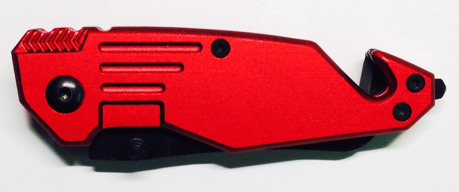 6″ Knife, Red, Rope Cutter, Glass Breaker