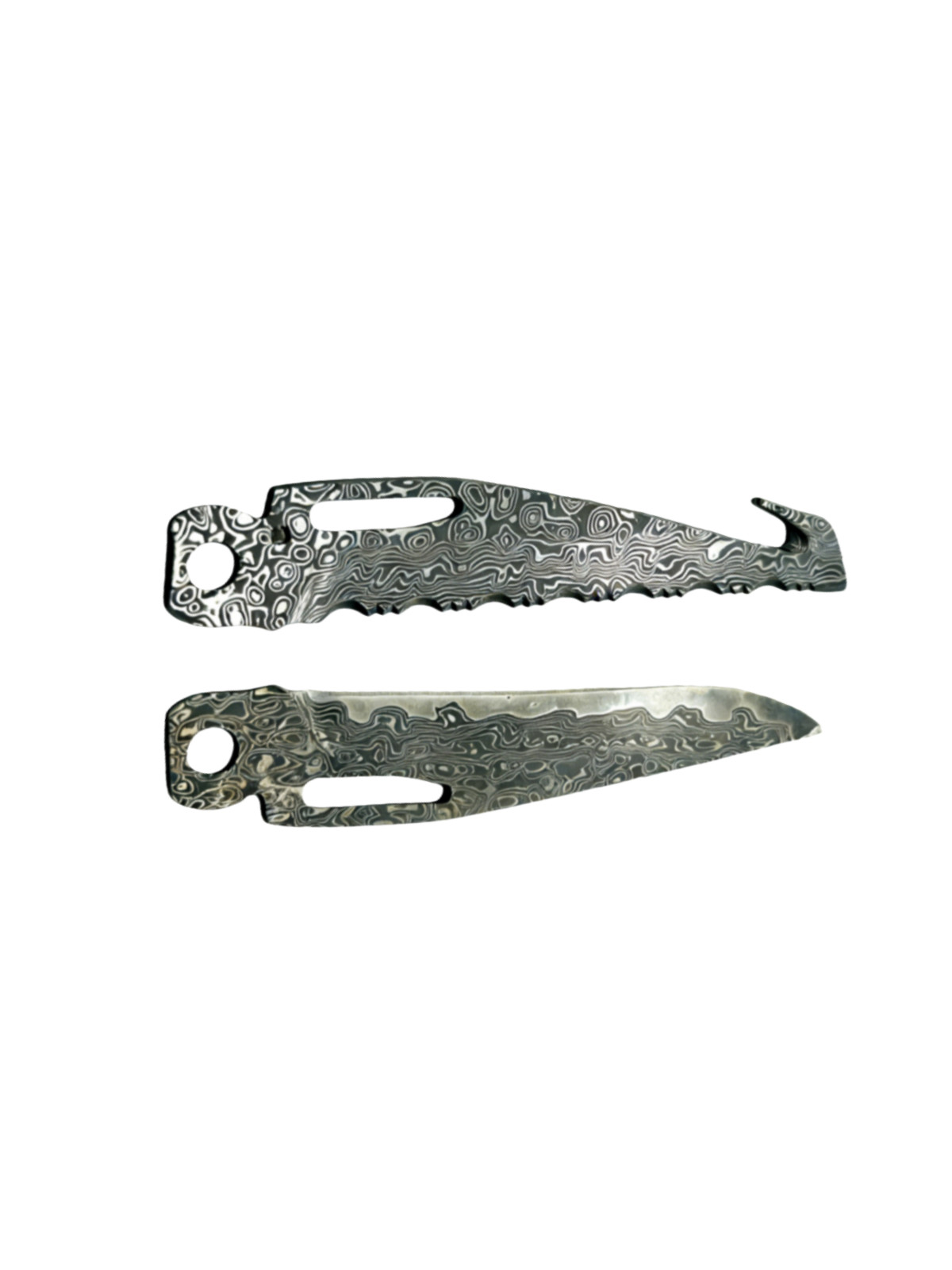 VG10 Damascus Main Saw Blade Set for Leatherman Surge Replacement