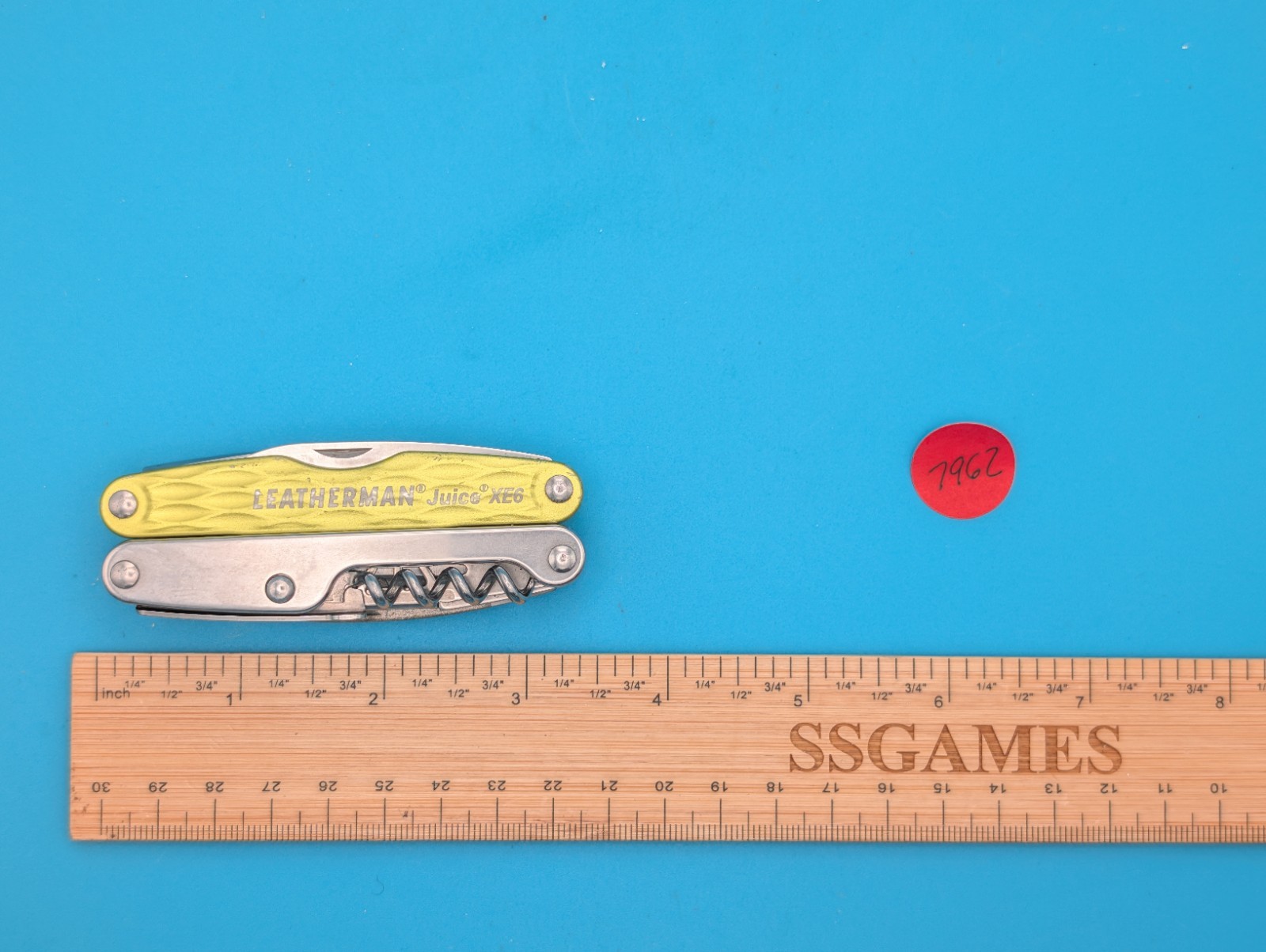 Leatherman Juice XE6 Moss Green Multi-Tool Pocket Knife Made in USA! RARE!