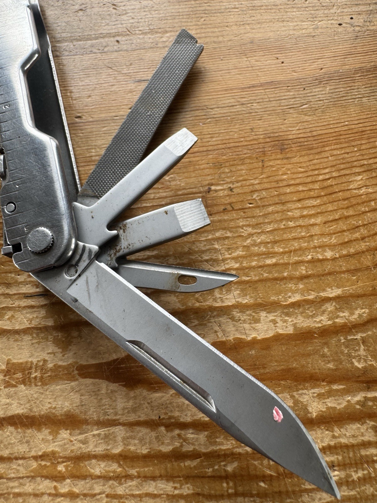 Leatherman SUPER TOOL 300 Multi-Tool – Stainless, Good Condition (008)