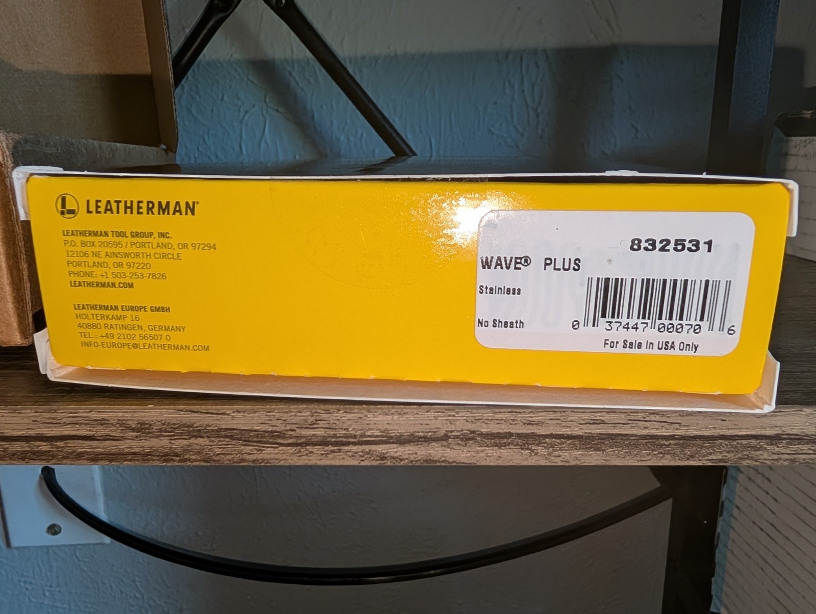 BRAND NEW NIB Leatherman Wave + Plus 18 In 1 Multi Tool 832531 Stainless Steel