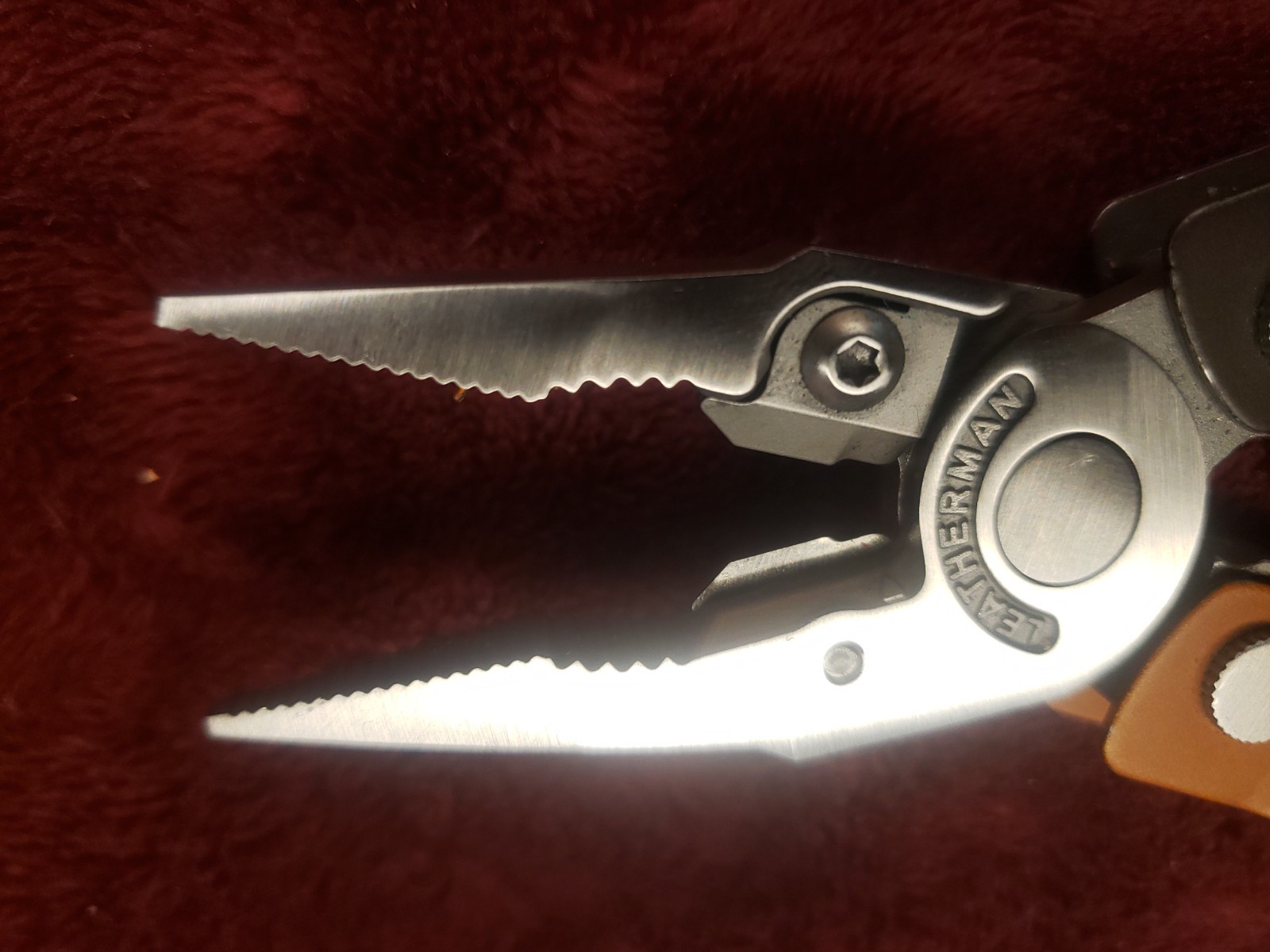 Leatherman Burnt Sienna Orange & Mossy Slate Rebar Multi Tool