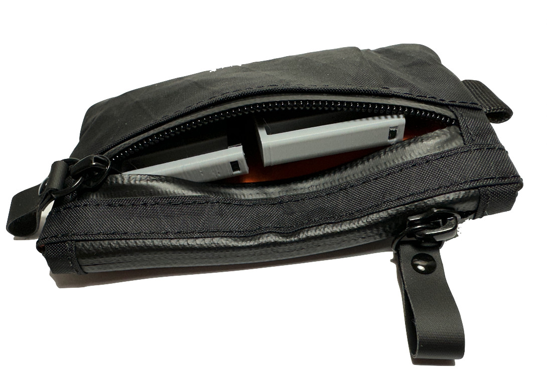 Leatherman flat bit holder for wallet or pocket