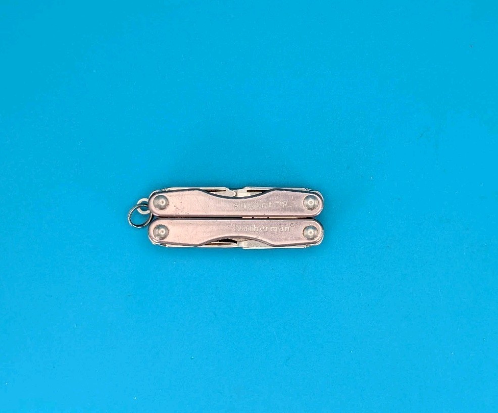 Leatherman Squirt P4 Multi-Tool, Key Ring, Retired, GRAY!