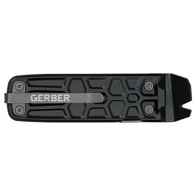 Gerber Lockdown Slim Pry Multi-Tool Knife Stainless Steel 7 tools EDC