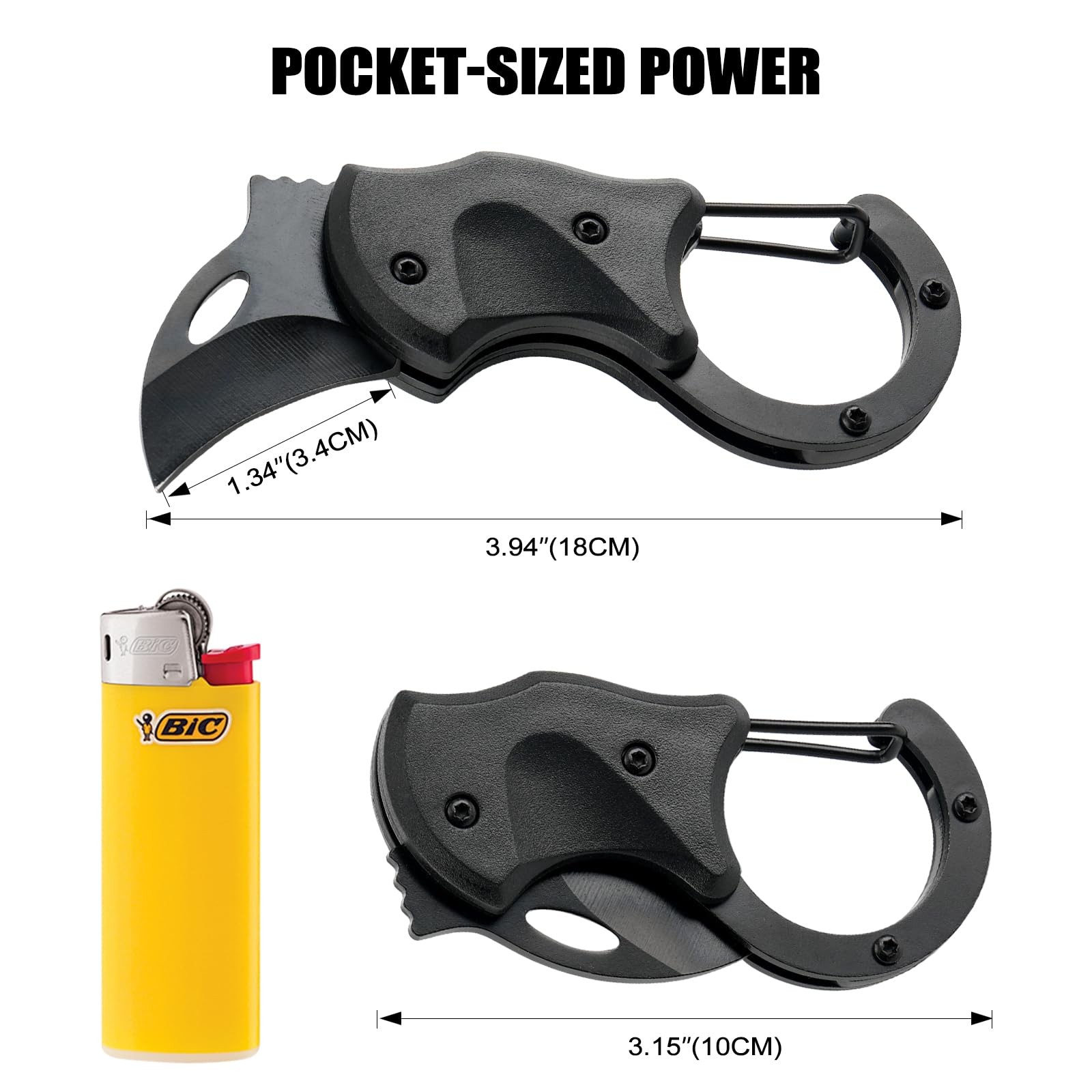 Keychain Tool – Mini Box Cutter, Compact EDC & Package Opener for Men, Multi-…