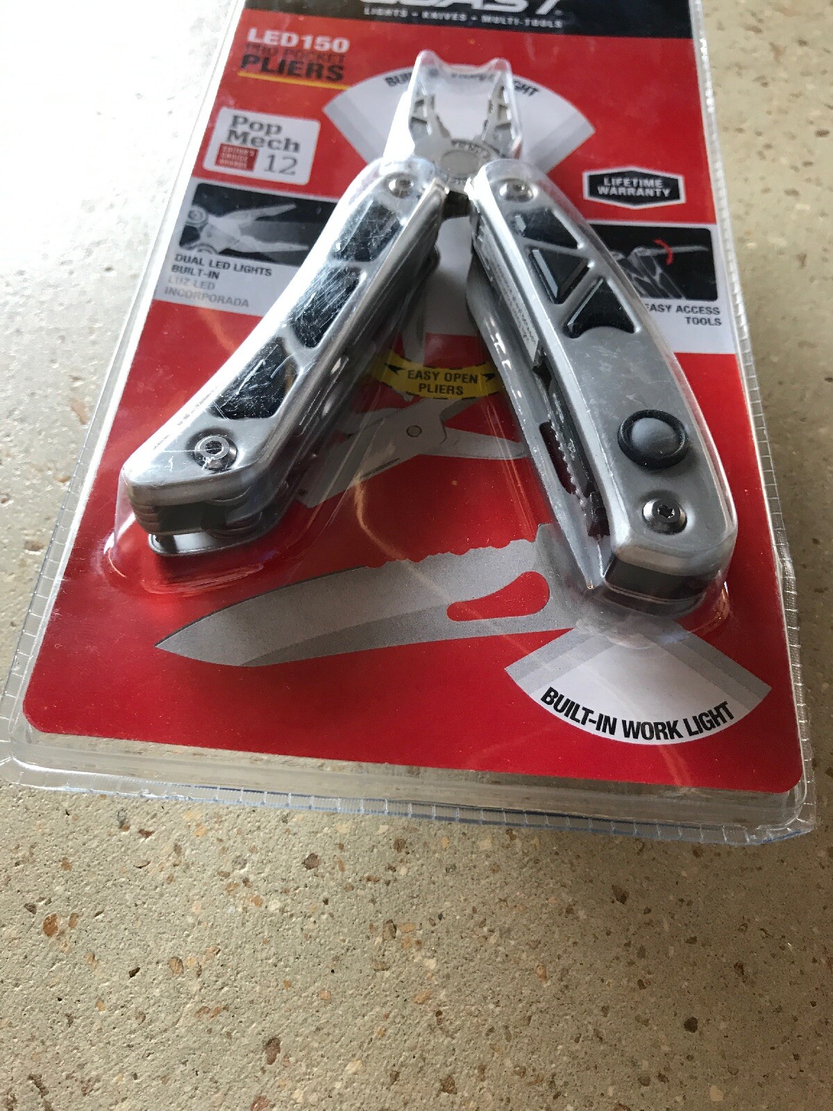 Coast LED150 Silver Pro Pocket Pliers C5899CP