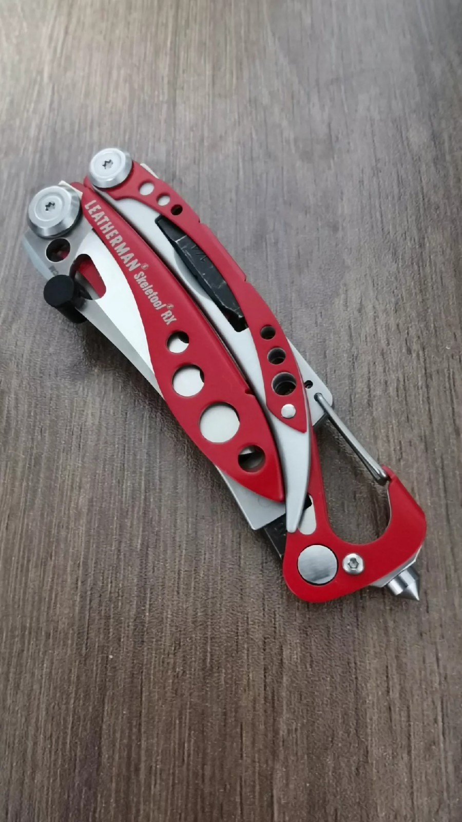 For Leatherman Skeletool – Emergency Glass Breaker + Hammer Tailcap w/ M2.5 Port