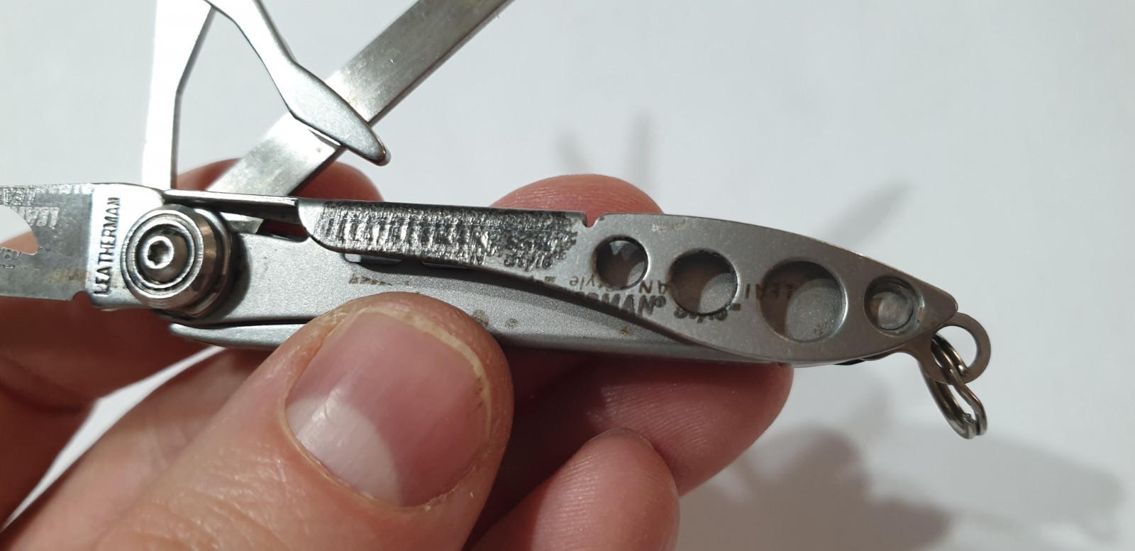 🔥🔥 Leatherman Style One Hand Opening Prototype and Factory Misprint Very Rare