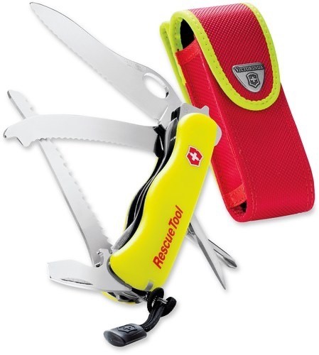Victorinox Rescue Tool Glow In the Dark Yellow Swiss Army knife, 0.8623.MWN, NIB