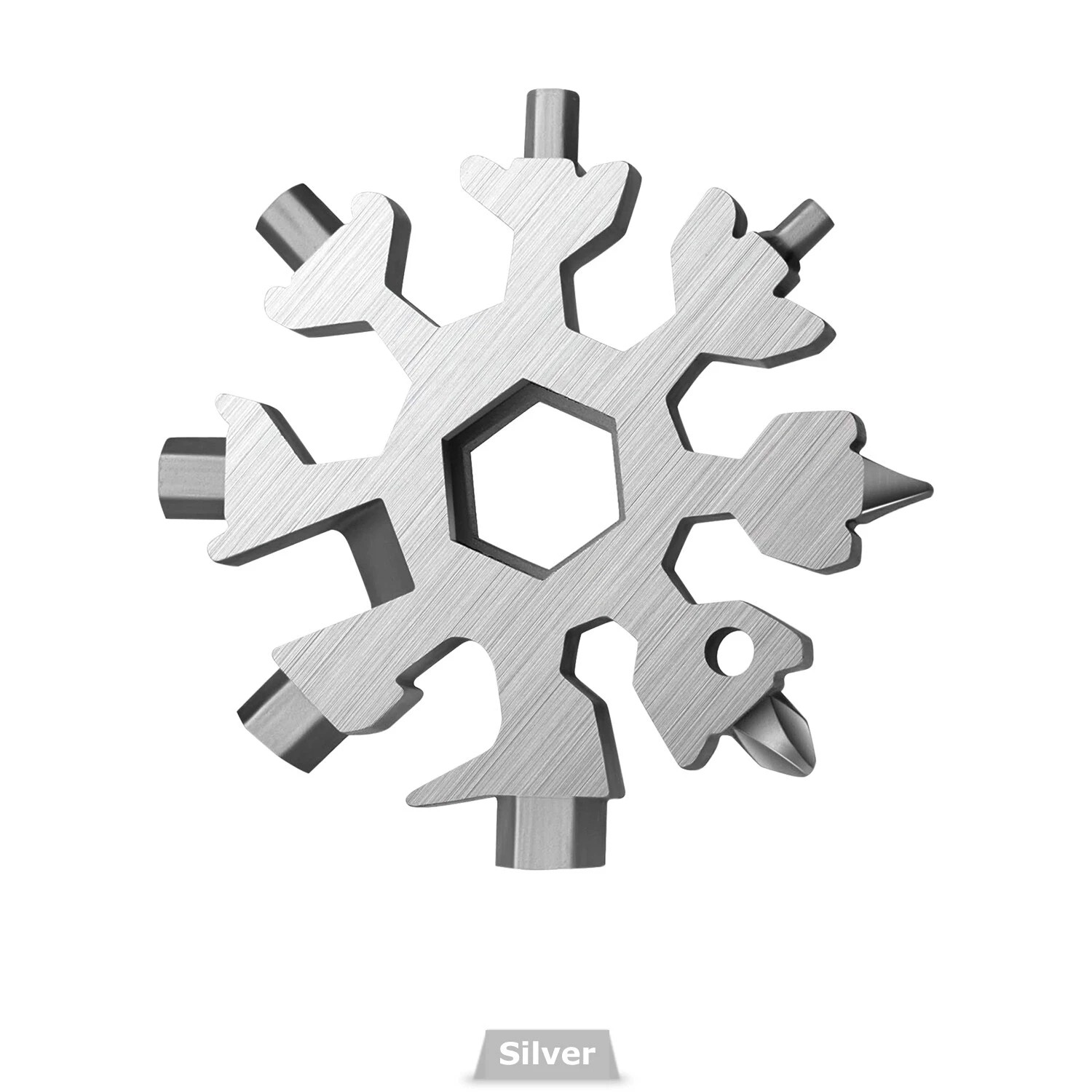 3PCS Portable Universal Snowflake Wrench 18 in 1 Multi Tool Screwdriver