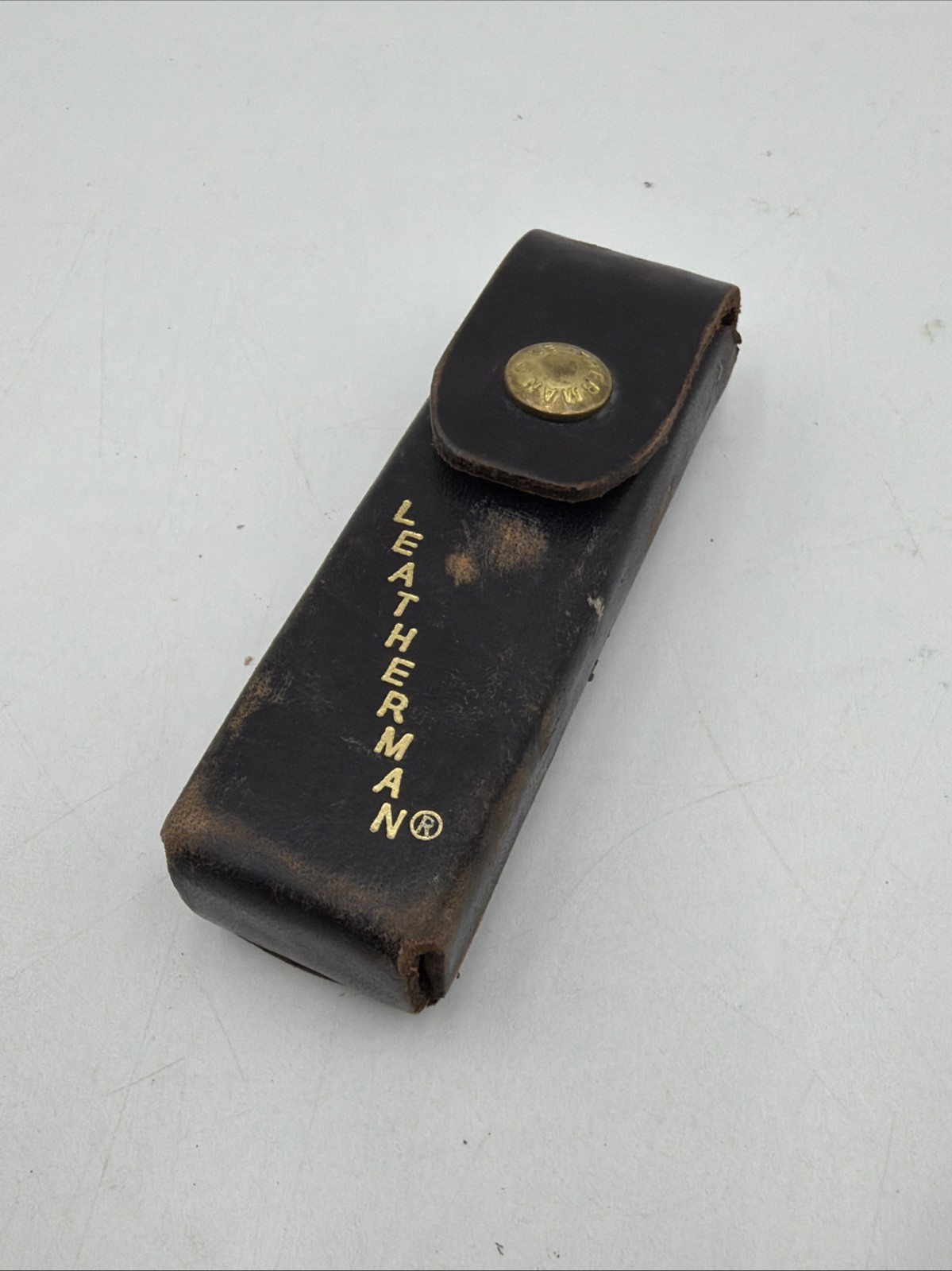 Vintage Original Leatherman Multi Tool Portland OR Leather Sheath USA