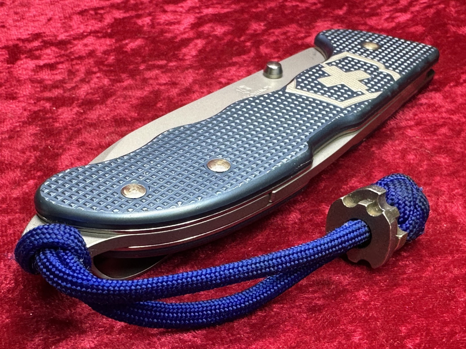 Victorinox Evoke 2026 Limited Edition Glacial Blue Alox Large Swiss Knife (670)