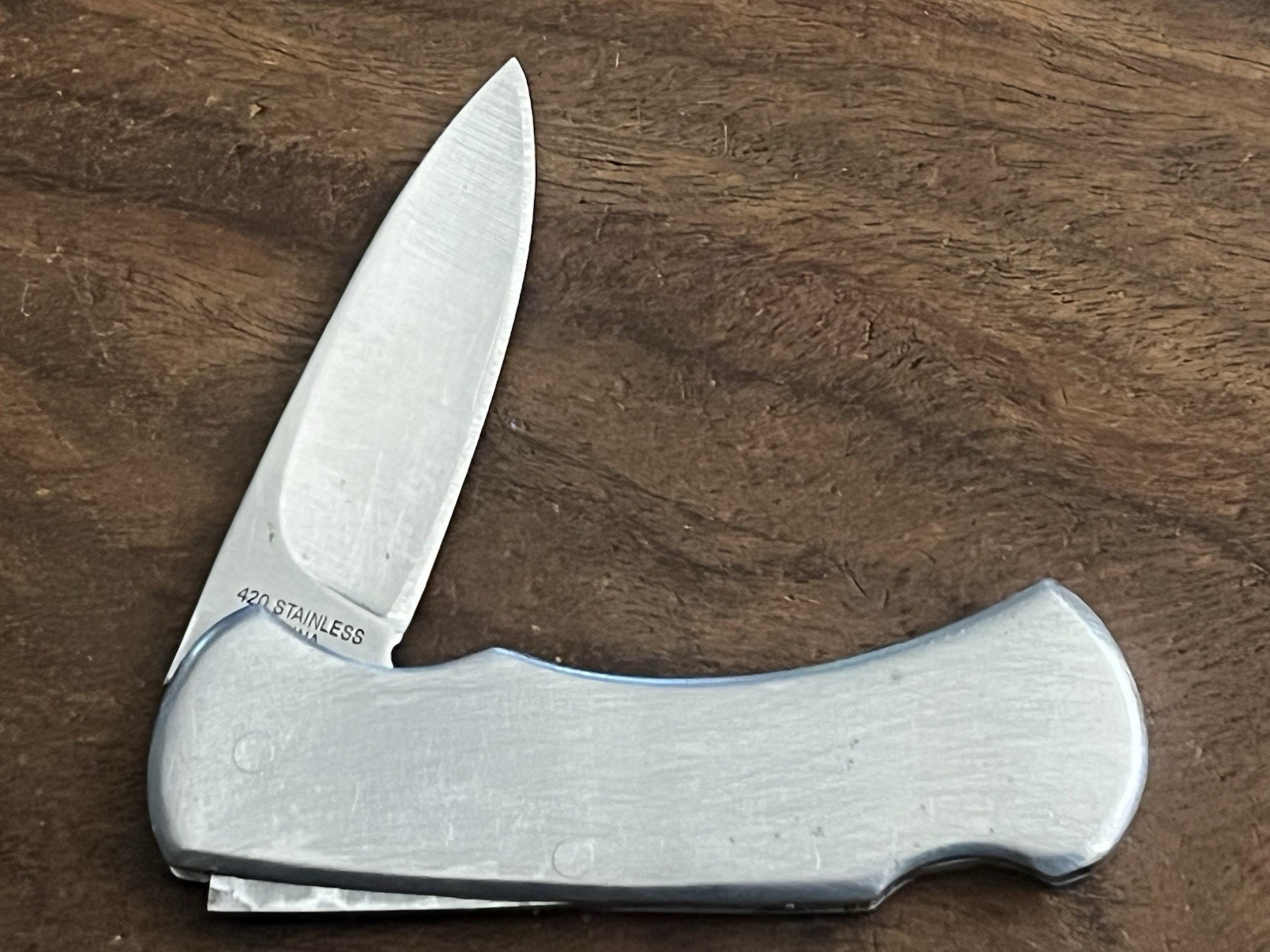 Ruko RUKO073 420 Stainless Steel Folding Utility Pocket Knife Very Solid ~TASKCo