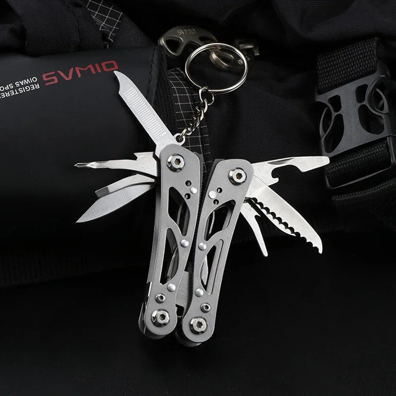32 in 1 Multifunctional pliers Multi-Tool 21 Tools 12 Bit Kit Sheath Folding 🛠