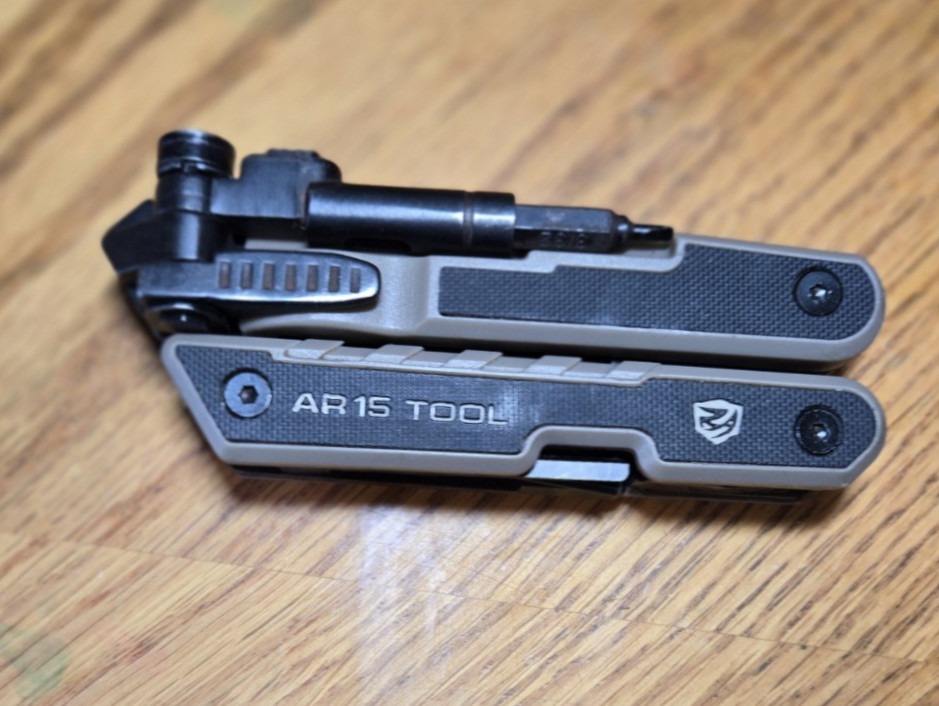 Real Avid Multi-Tool AR15 Hunting Rifle Tool Pliers Knife w/ Sheath