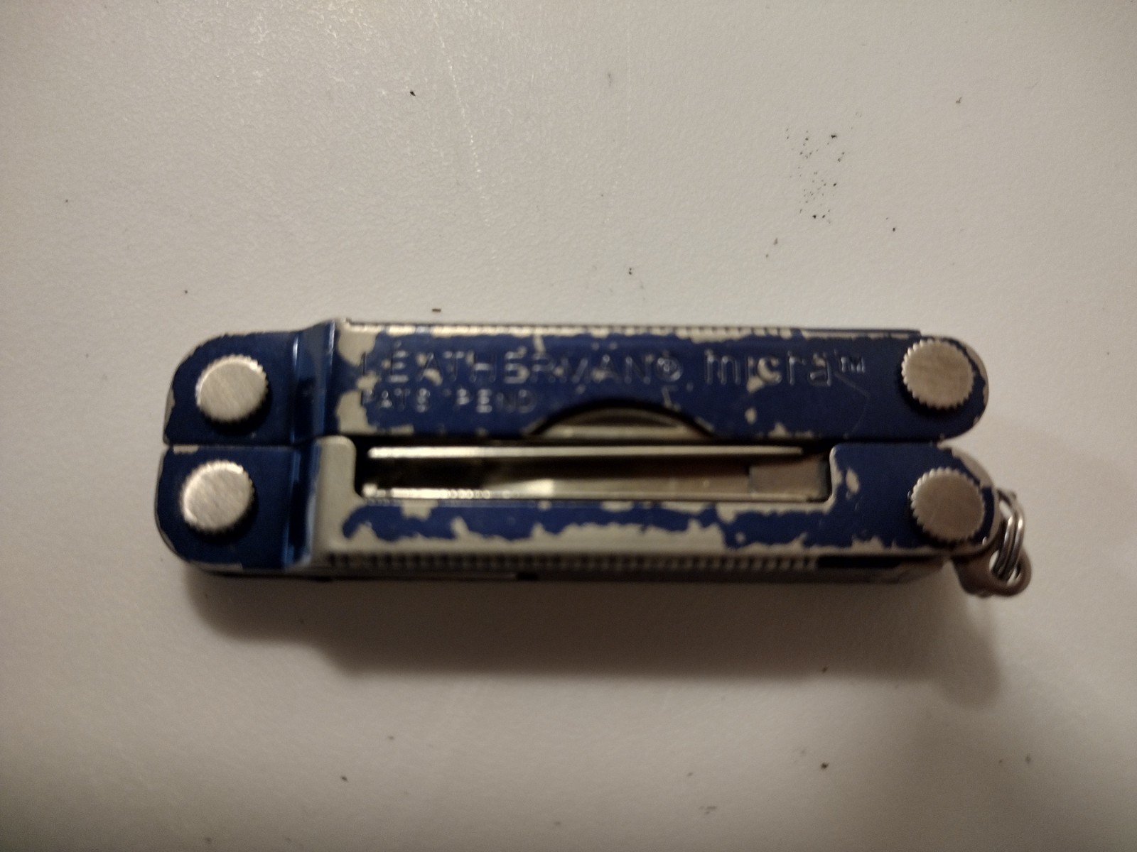 Leatherman Micra 10 in 1 Multitool Stainless Steel Hiking Camping Fishing Blue