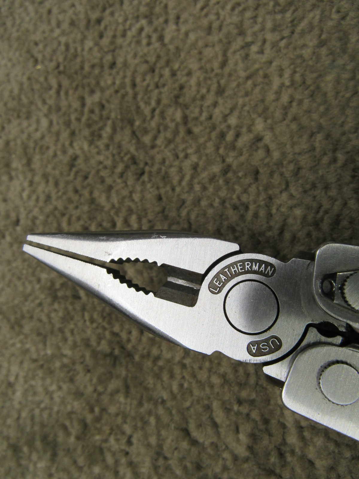 Leatherman Supertool Multi Plier Missing Saw Blade No Sheath 02/ 1995 Dated USA