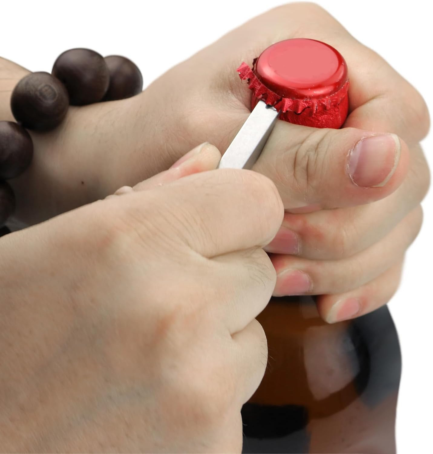 EDC Pry Bar – Mini Keychain Prybar for Every Day Carry, Small Prybar Multitool,
