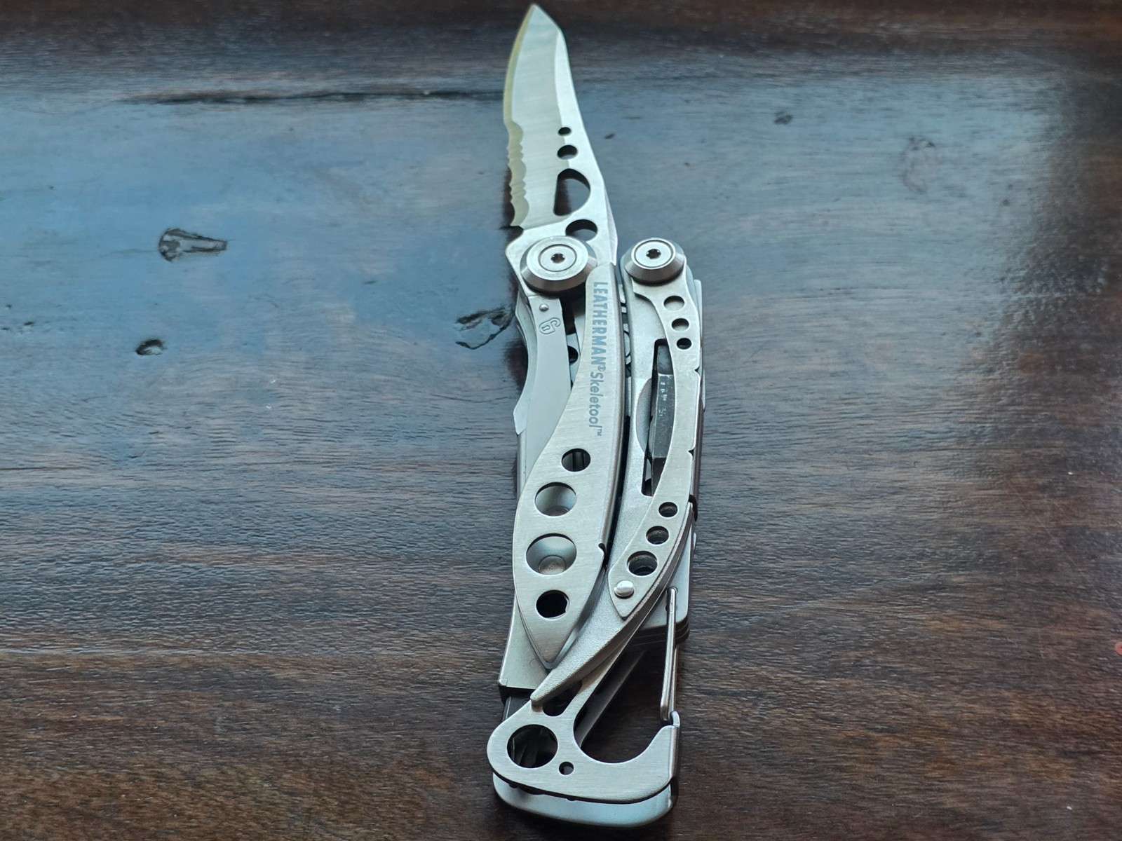 🛠️🇺🇸 Leatherman Skeletool • USA Made • Lightweight EDC • 420HC • Pocket Clip