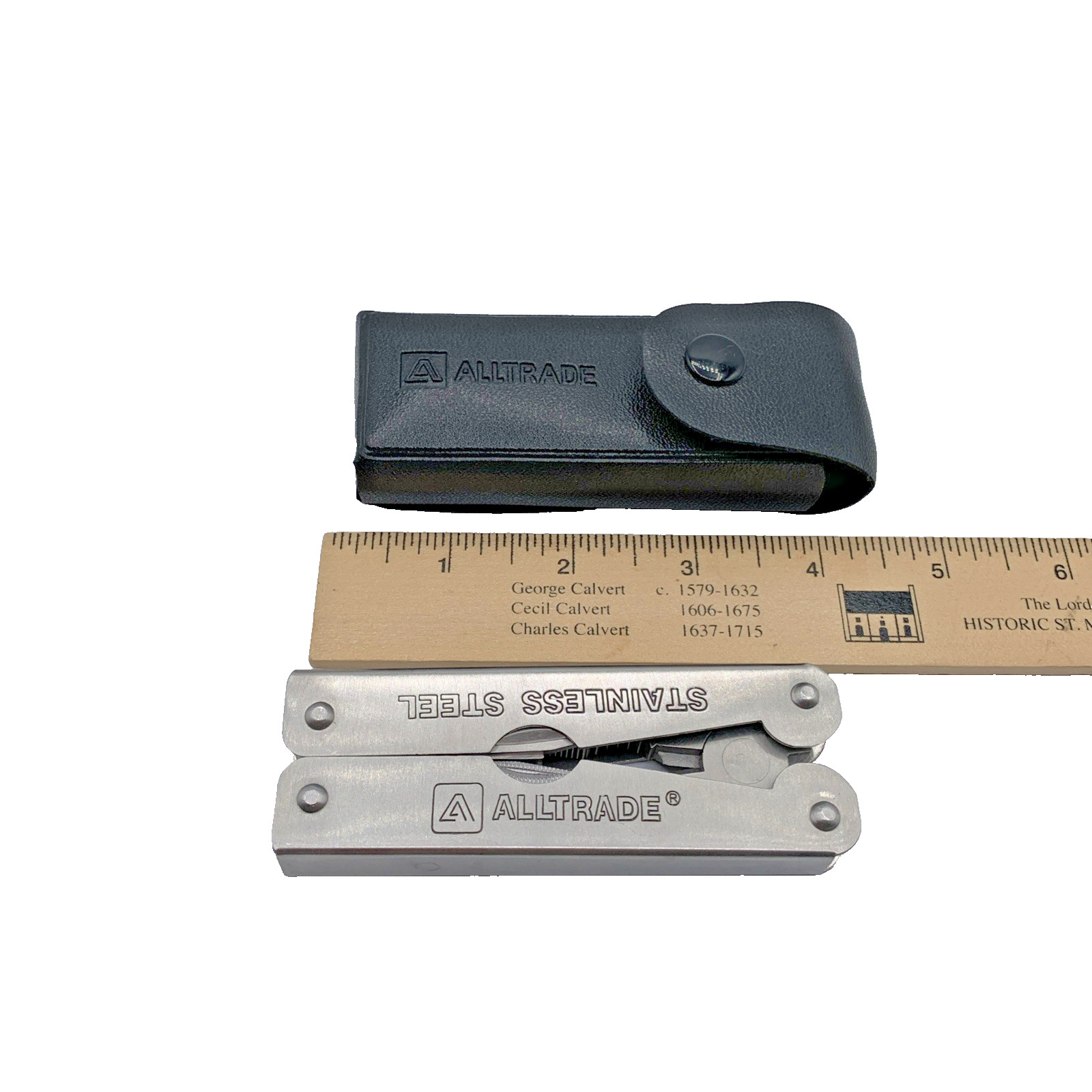 Alltrade 9-1 Stainless Steel Deluxe Multi-Tool Pocketknife Plyers