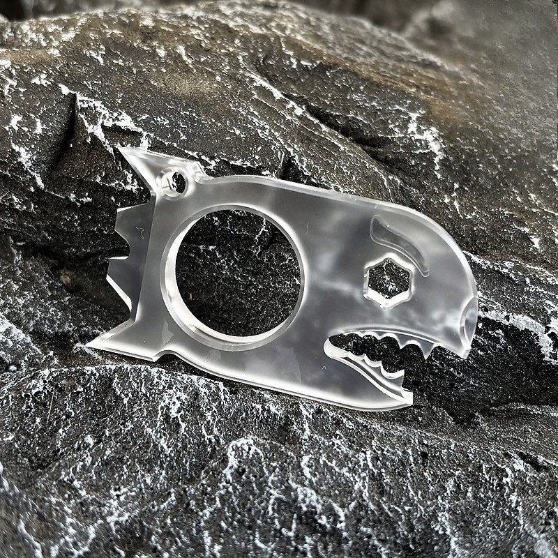 Titanium alloy Shark – Zirconium EDC multi-purpose tool Window breaker pry bar
