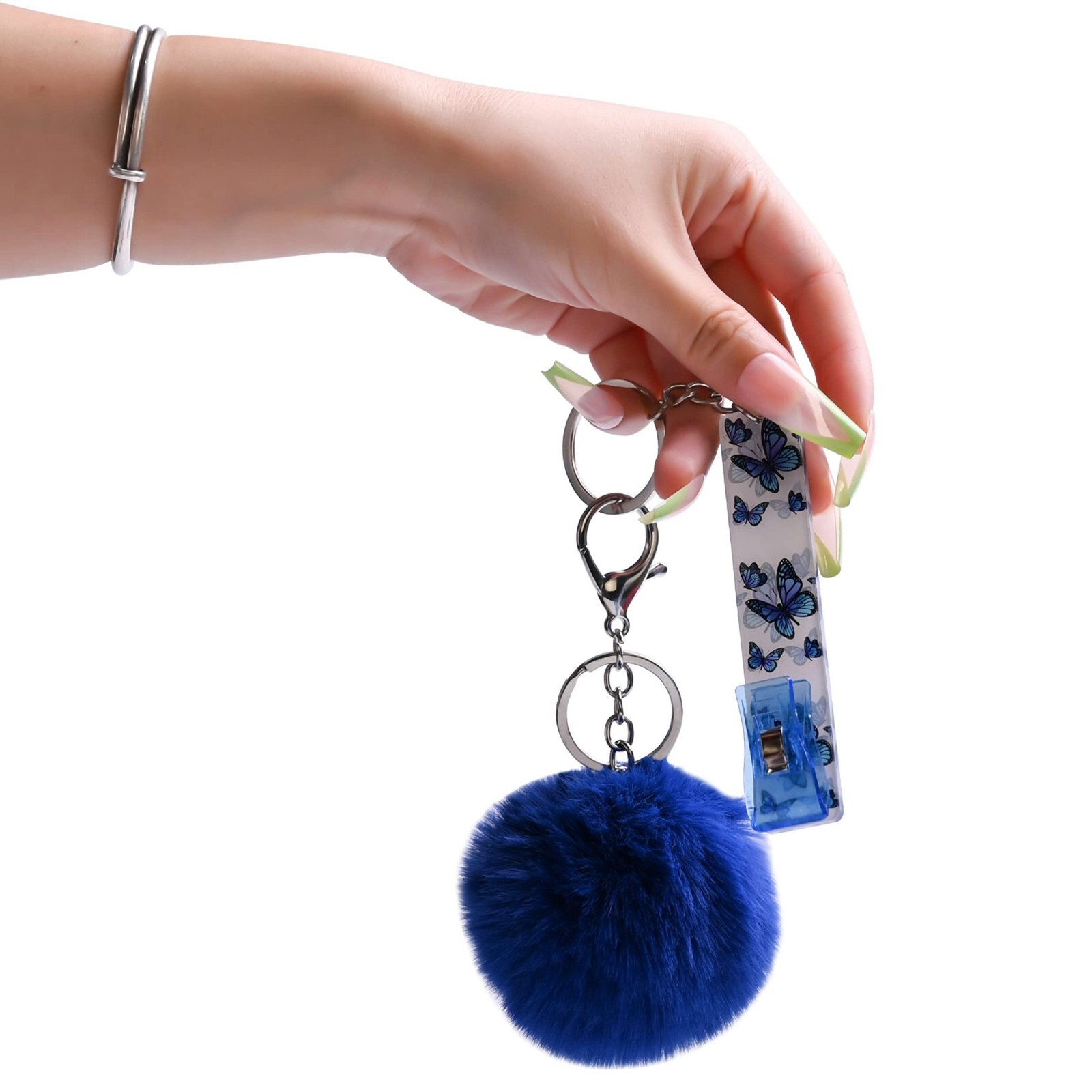 Card Grabber Keychain Card Puller for Long Nails ATM Card Clip Contactless8549