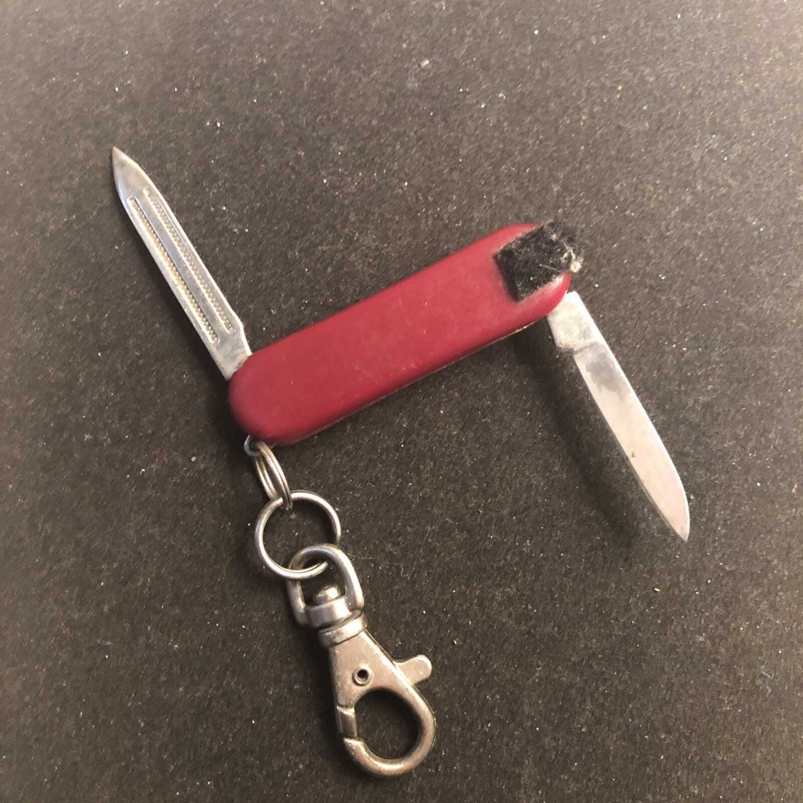 Two Pocket Knives, Stainless Steel Blades, Tools, Nail Files, One w/scissors