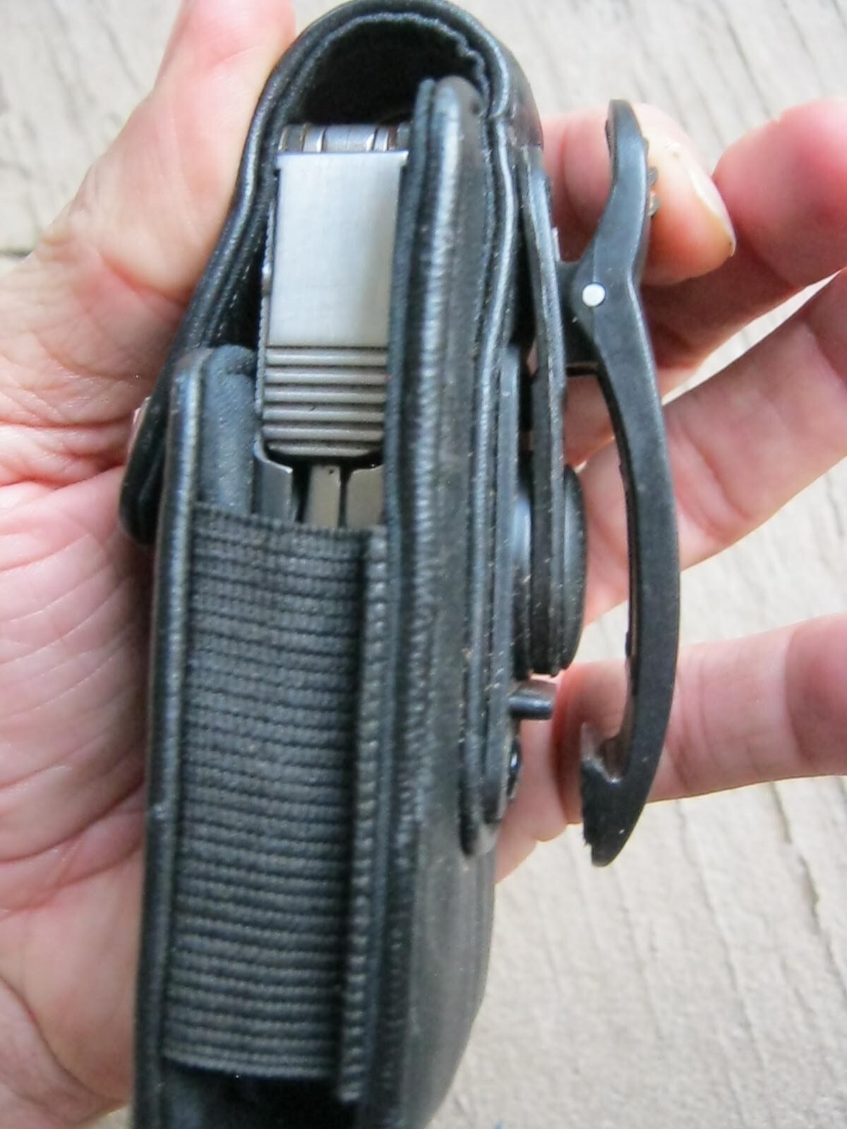 LEATHERMAN FUSE STAINLESS STEEL MULTITOOL ADVERTISING “METSO” W/BLACKBERRY POUCH