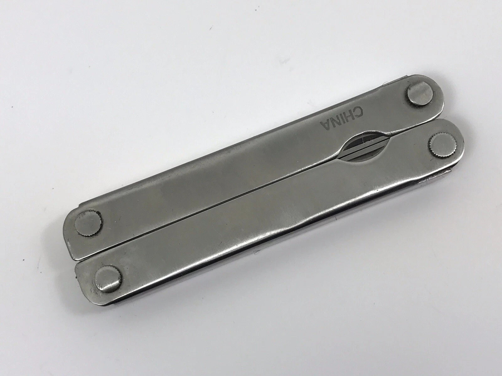 Great Neck Multi Tool Knife Pliers Screwdrivers Ruler Bottle Opener Stainless