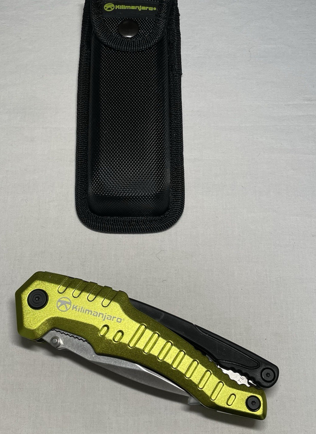 Kilimanjaro Magnus Multitool Set Knife Saw Pliers w/ OEM Pouch