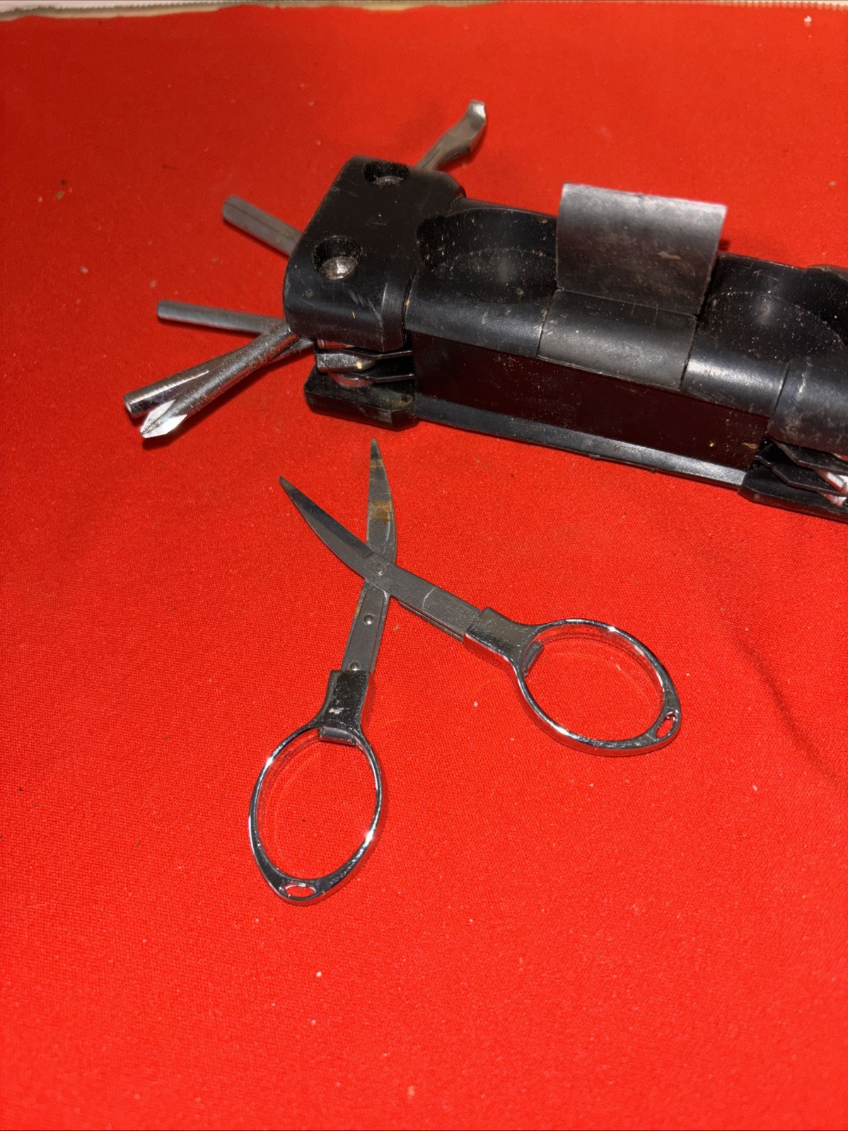 Multi-Tool Knife Scissors Screwdrivers- Crescent Wrench