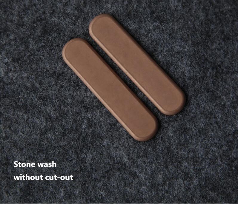 1 Pair DIY Red Copper Handle Patches for 58MM Victorinox Swiss Army