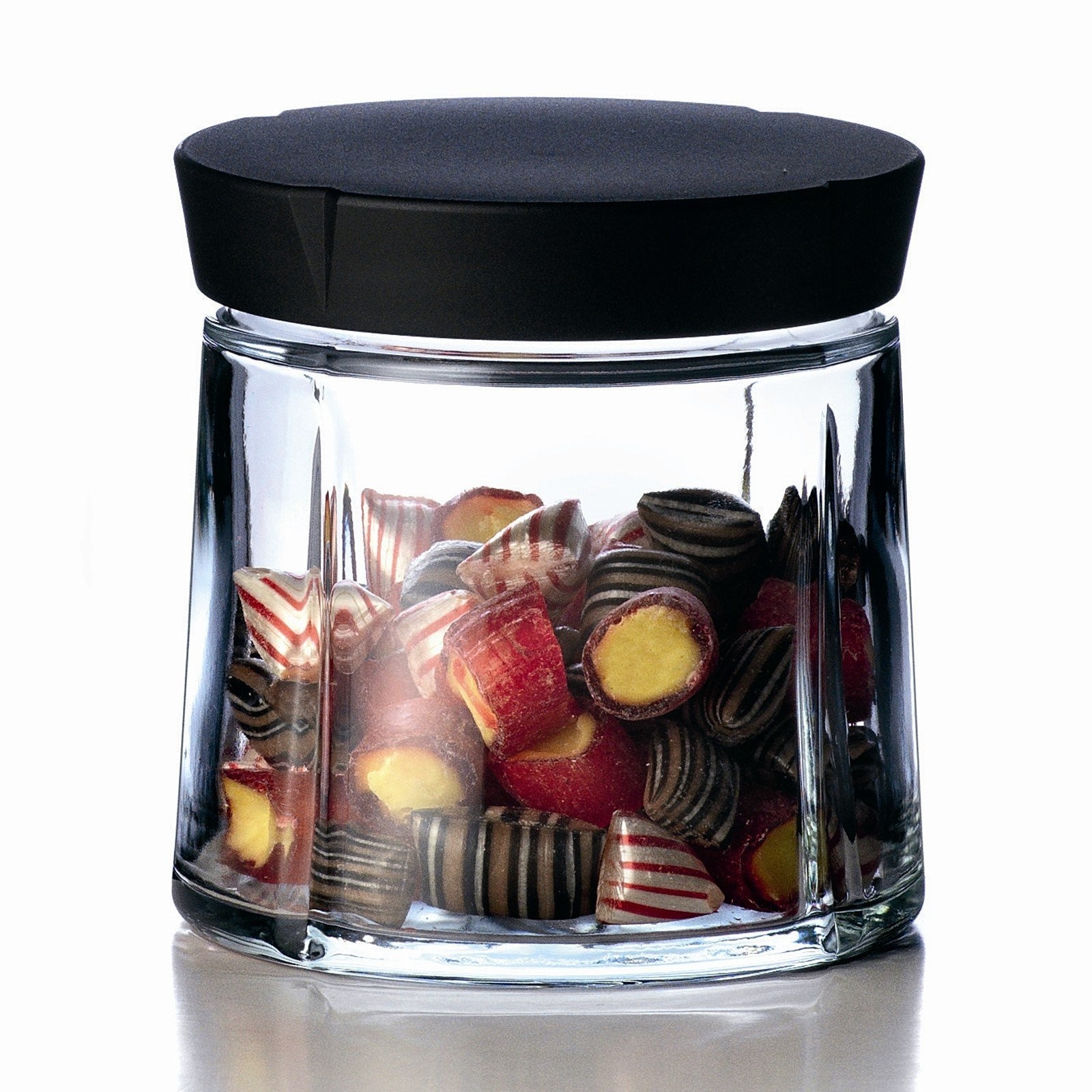Grand Cru Storage Jar, Black, 4.3″H, 16.9 oz, Gift