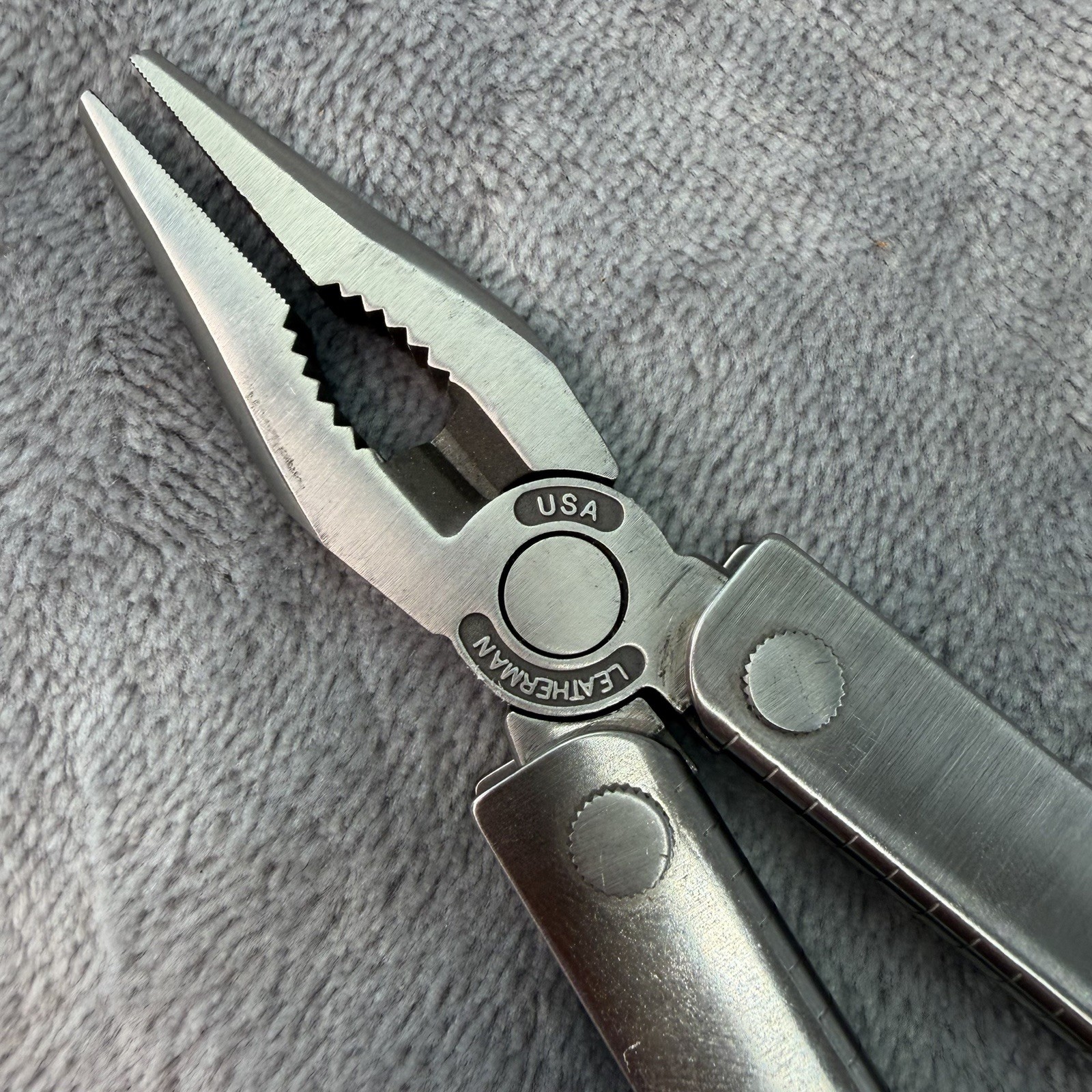 Vtg Original Leatherman Multi-Tool Portland Oregon 1325473 EXC No Sheath B444