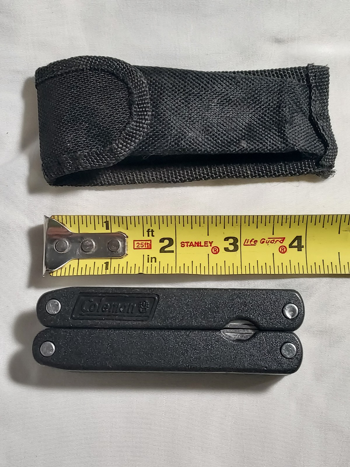 Coleman Multi Tool with Nylon Pouch – Pliers, Blade, Screwdrivers