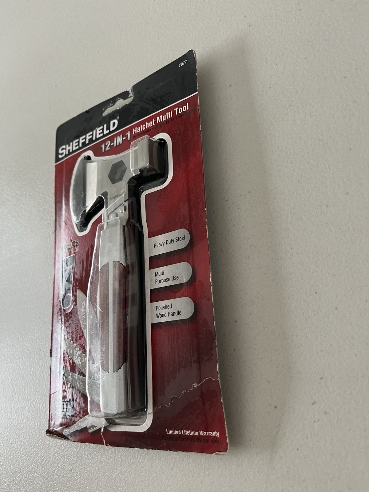 Sheffield Hatcht 12-in-1 Multi-Tool & Belt Pouch Outdoorsman Camper Accessories