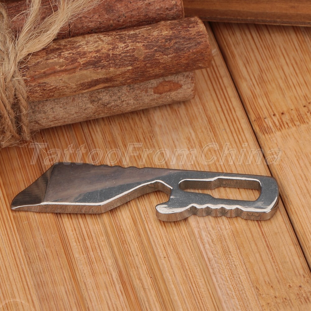 Mini Pocket Multi EDC Tool Pry Bar Bottle Opener Screwdriver Survival Keychain