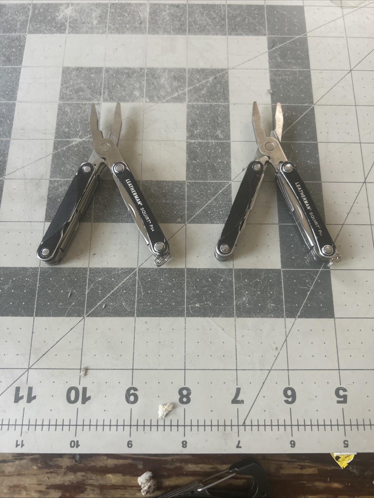 Leatherman Squirt Ps4 Black Working Scissors Spring