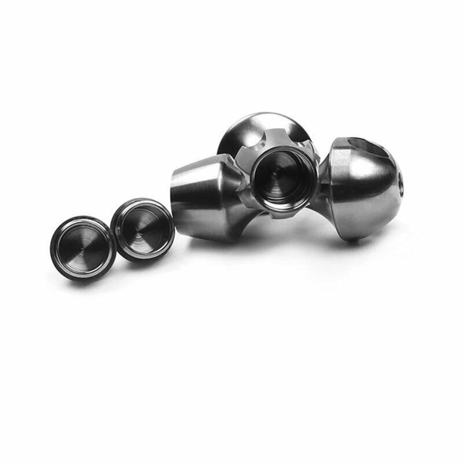 TC4 Titanium Alloy Waterproof Box keychain Necklace Pendant Outdoor EDC Tool