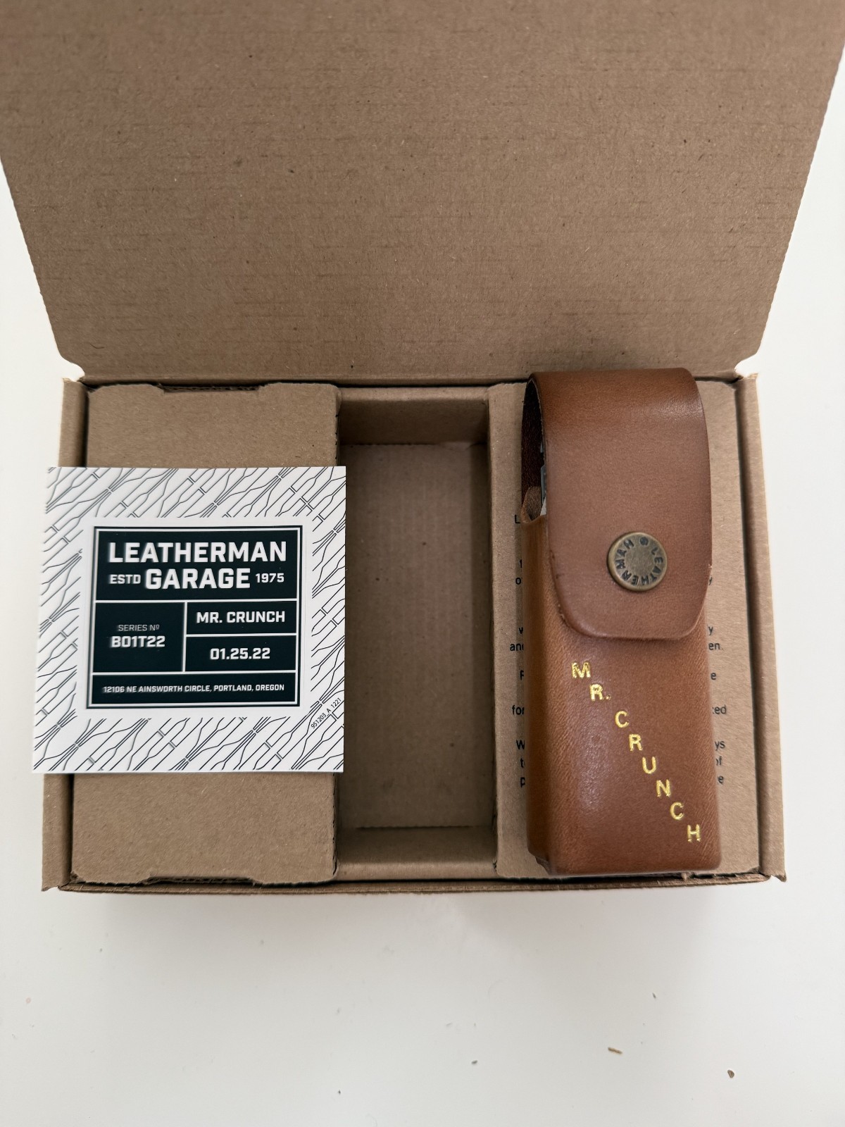 Leatherman Batch #001 Mr. Crunch – New in Box