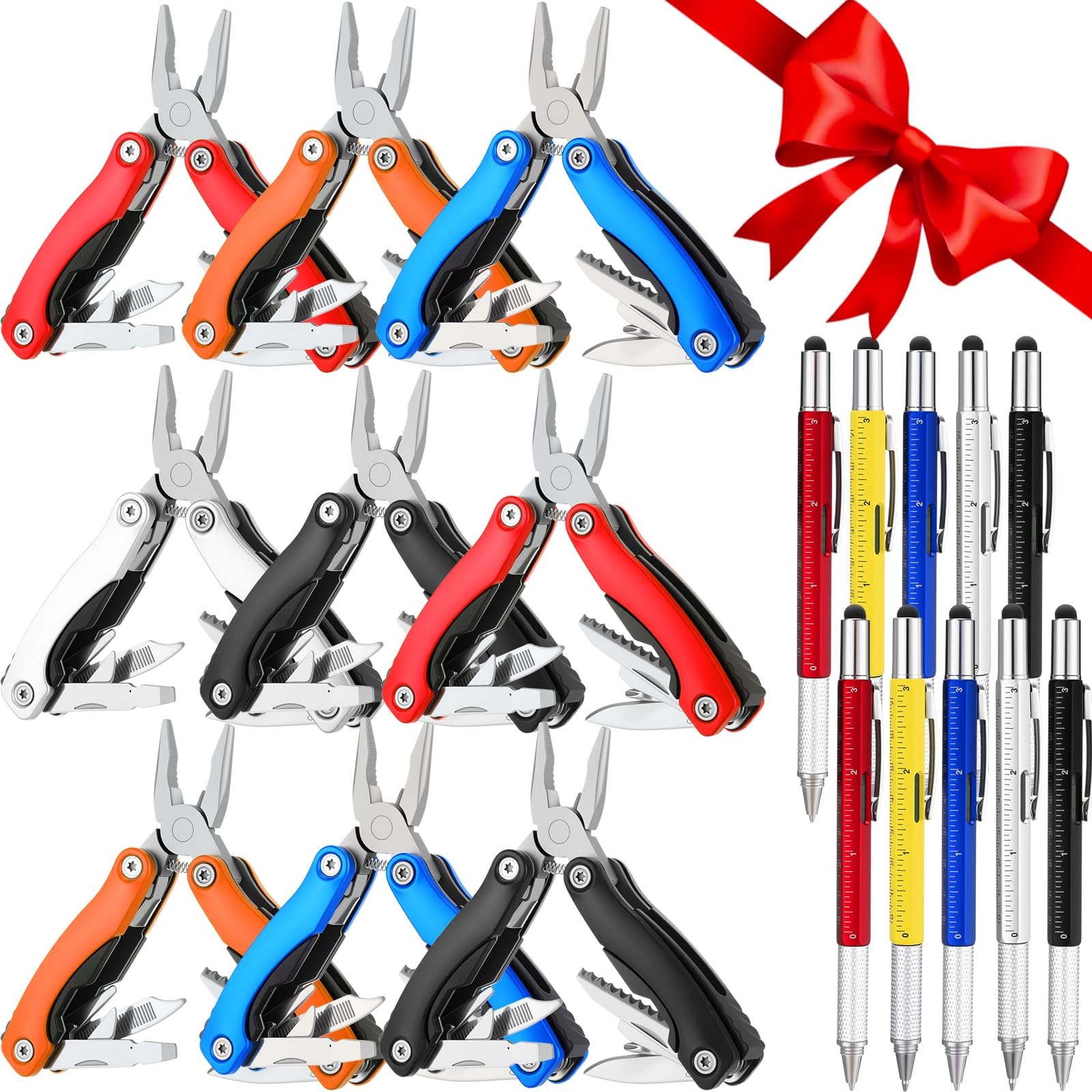 Mini Multitool Gift Stainless Steel Multitool Pliers 6 in 1 Multi Tool Pen Ch…